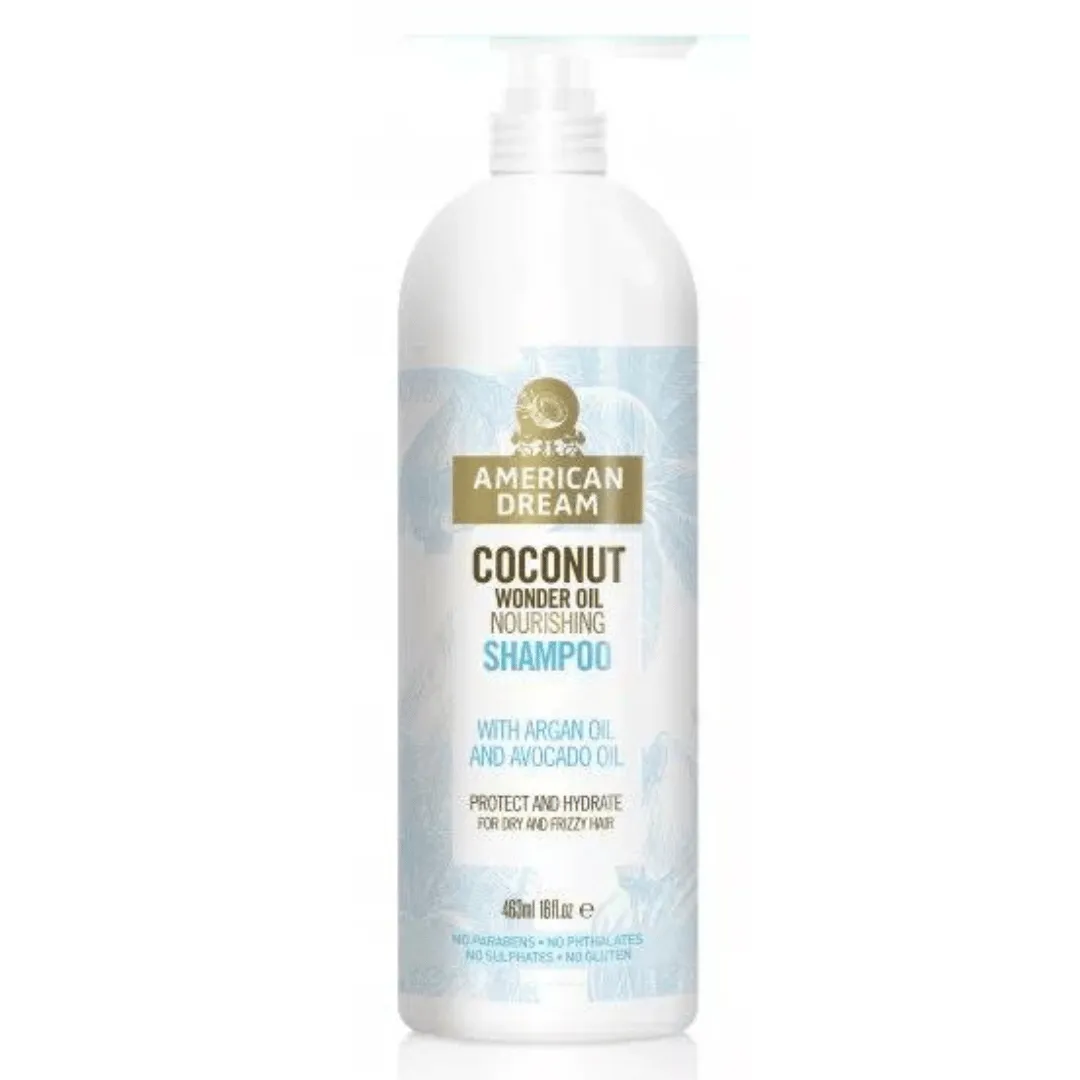 1,0 American Dream Shampoing Nourrissant à l'Huile de Coco Wonder463 ML