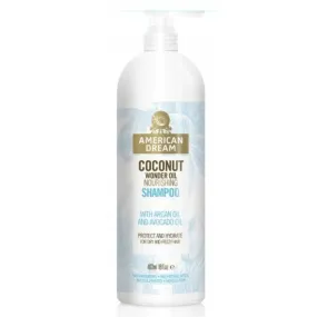 1,0 American Dream Shampoing Nourrissant à l'Huile de Coco Wonder463 ML