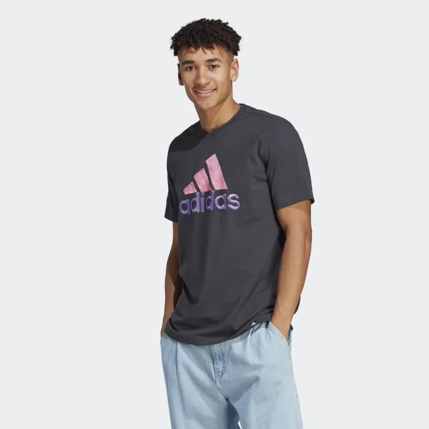 ADIDAS MEN'S SPORTSWEAR DARK GREY T-SHIRT