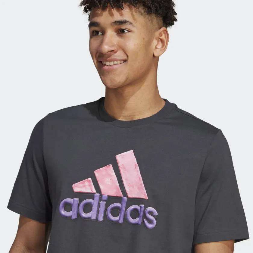 ADIDAS MEN'S SPORTSWEAR DARK GREY T-SHIRT