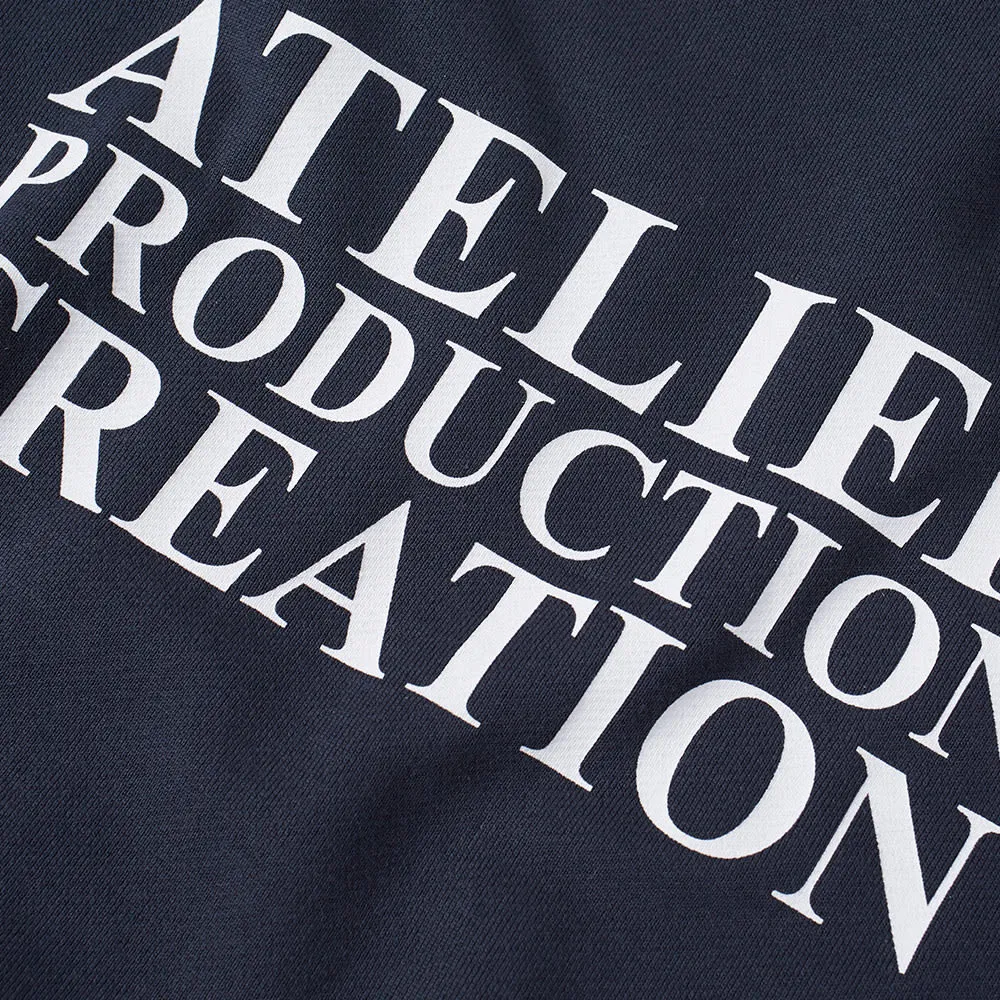 A.P.C. Atelier de Production Crew SweatDark Navy