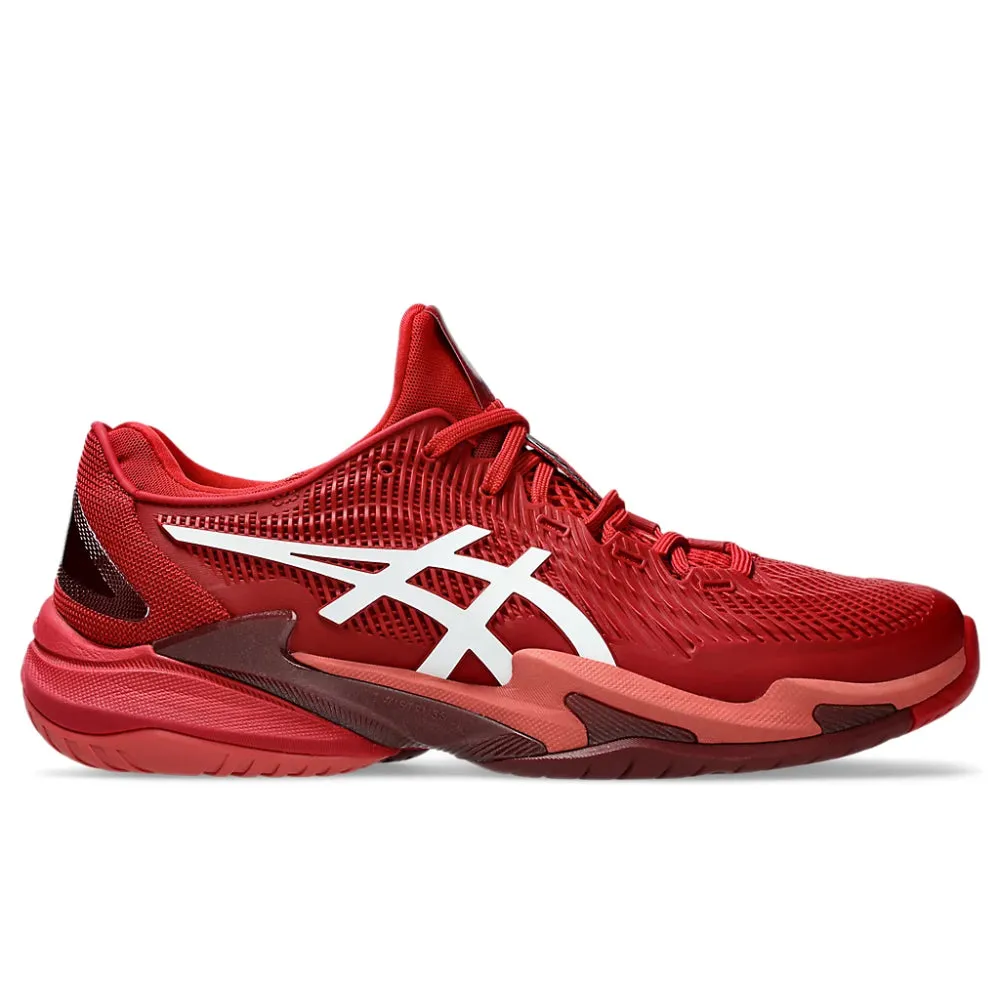 ASICS Men's Court FF 3 Novak Tennis Shoe (Cranberry/White)