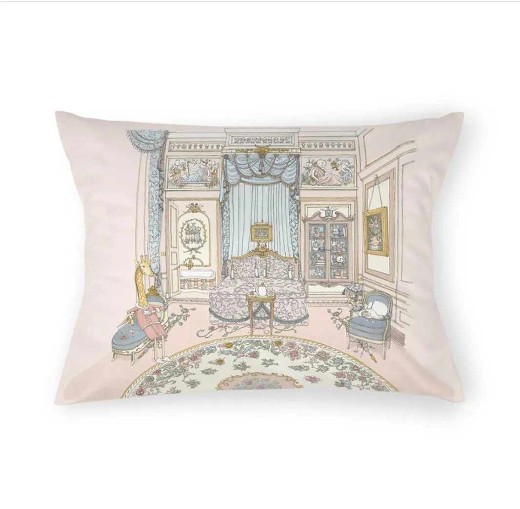 Atelier Choux Paris Satin Pillow French Bedroom