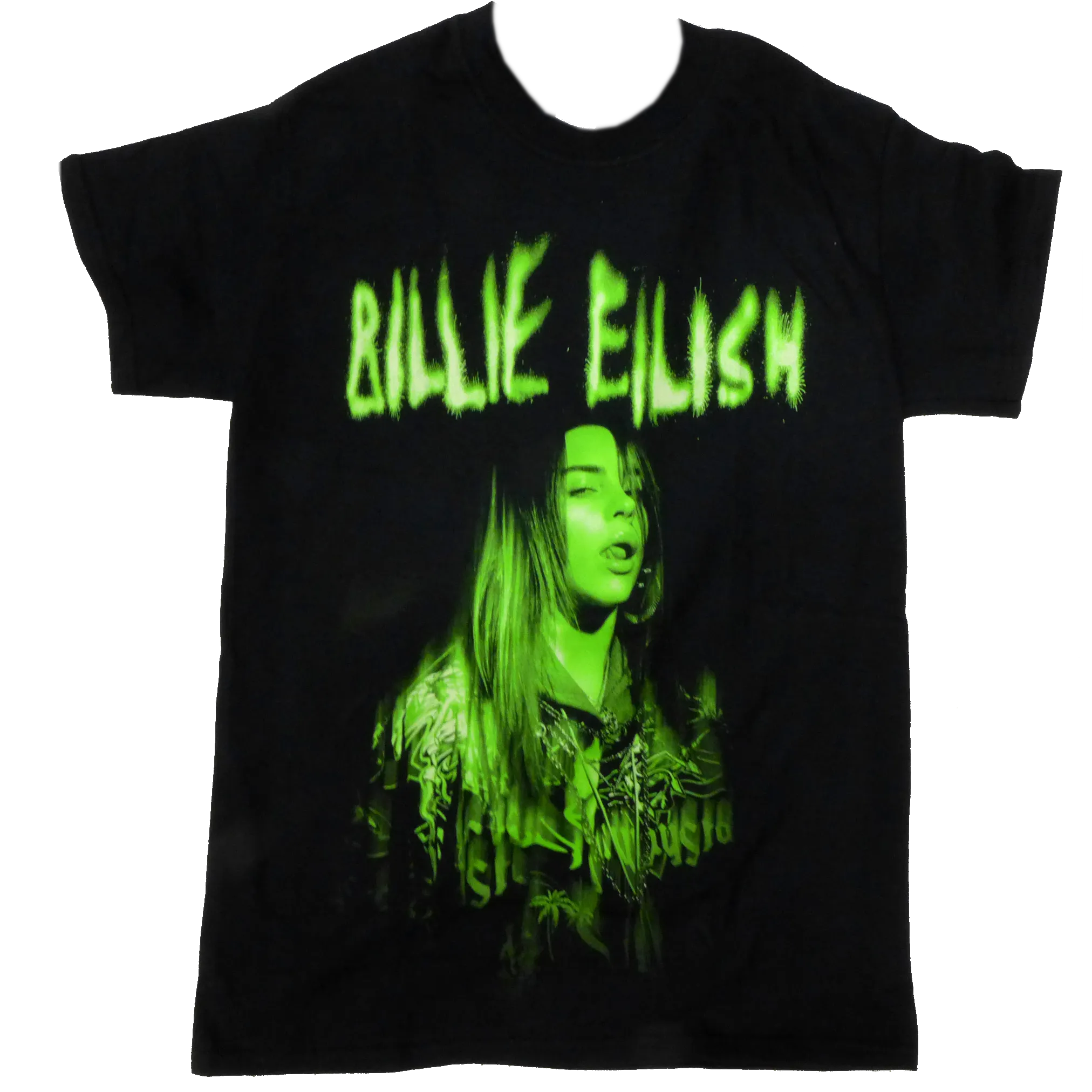 Billie Eilish Green Photo