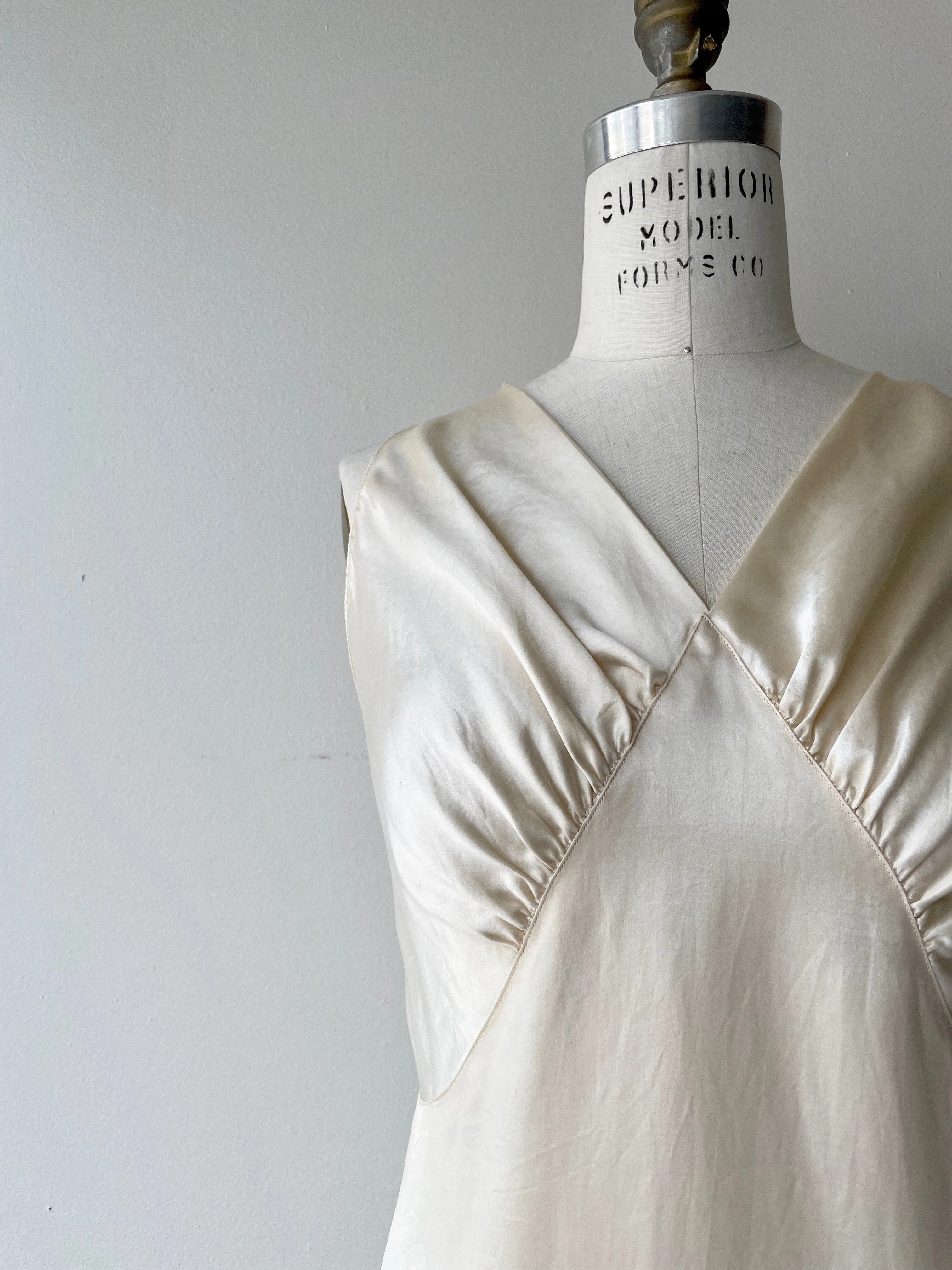 Calla Silk 1930s Wedding Dress