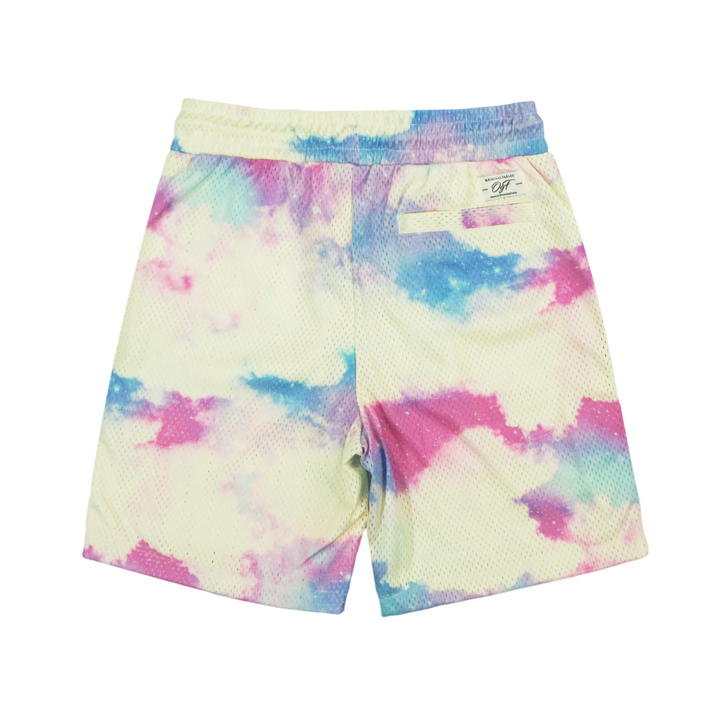 Cloudy Mesh Shorts (Vanilla Sky) /C3