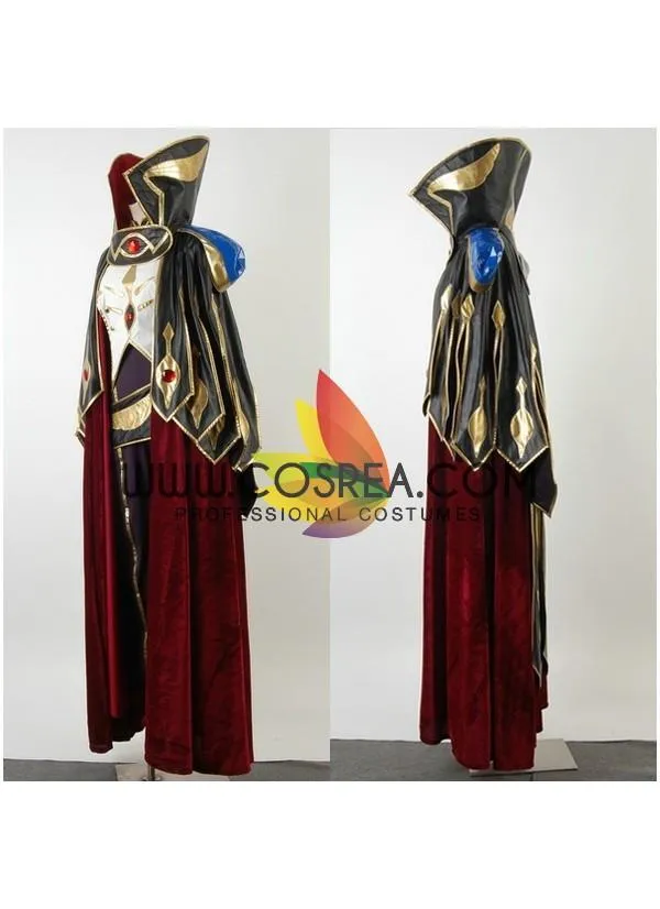 Code Geass R2 Suzaku Knight of Zero Cosplay Costume