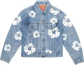 Cotton Wreath Denim Jacket