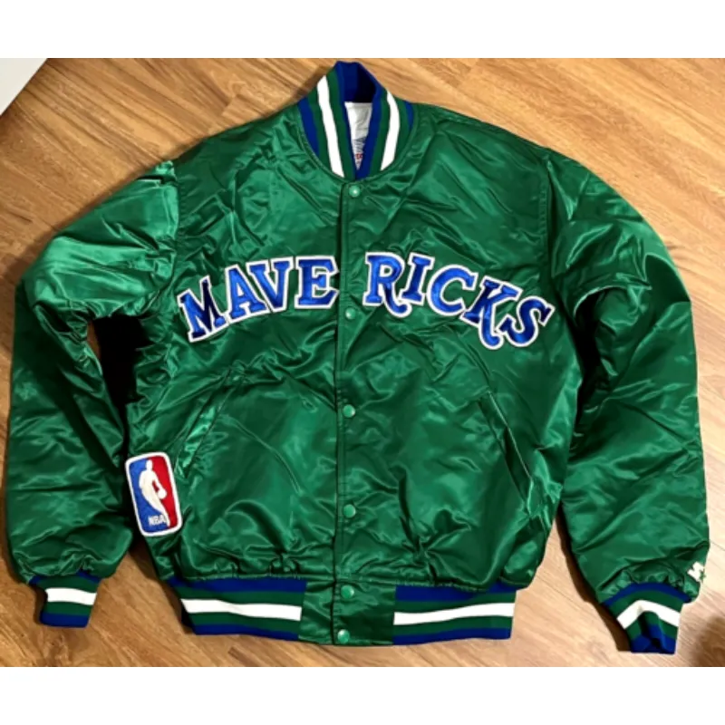 Dallas Mavericks Green Jacket - William Jacket