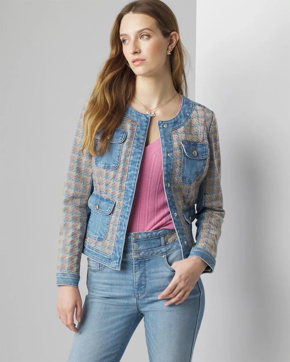 Denim + Tweed Jacket