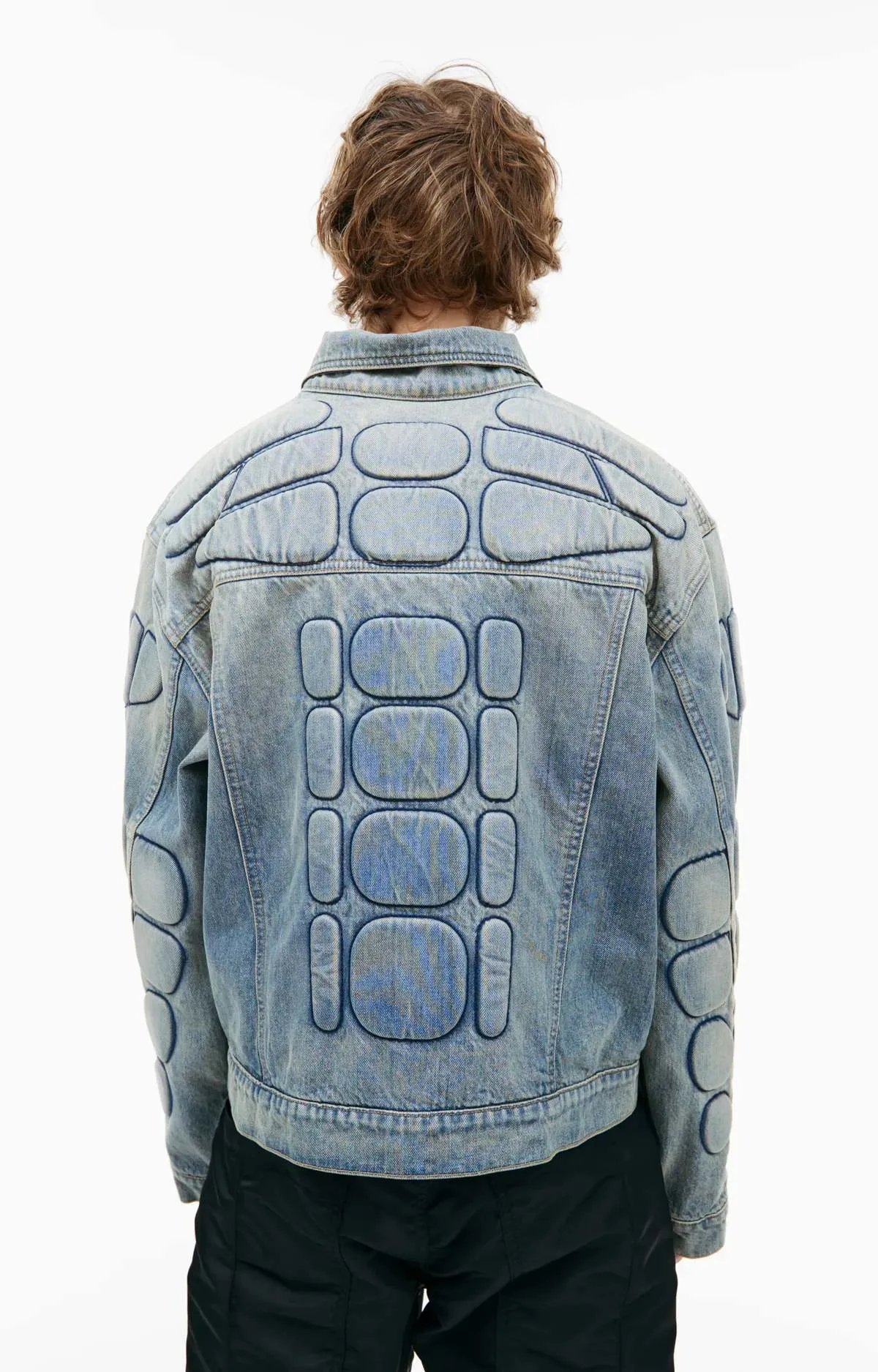 Denim Moto Jacket - Blue