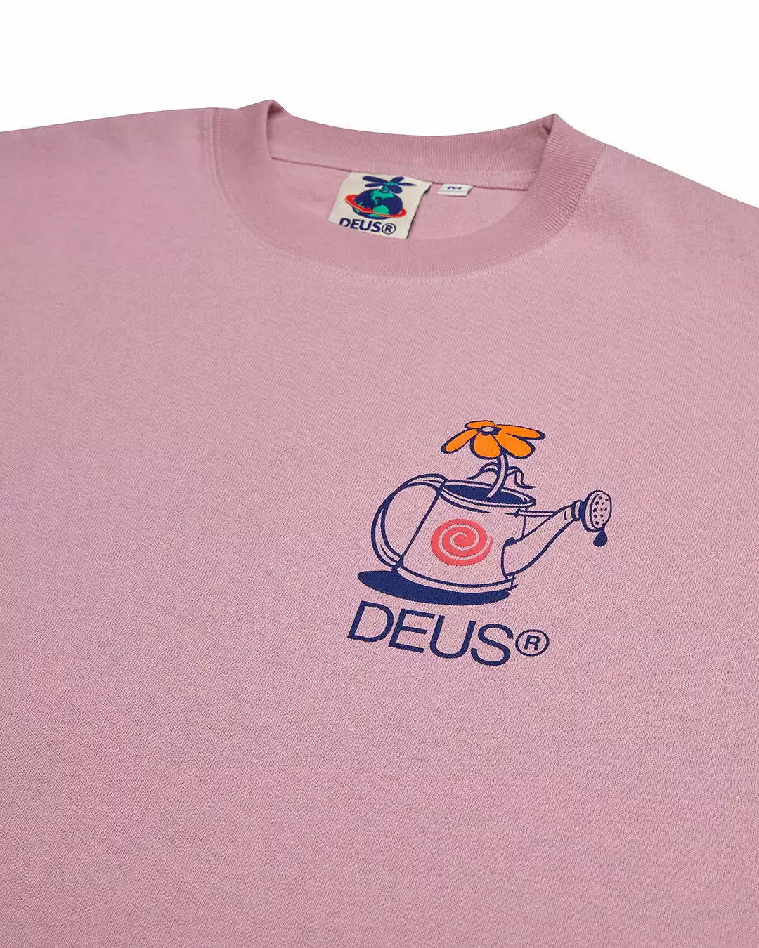 DEUS T-SHIRT TRUST ZEPHYR PINK