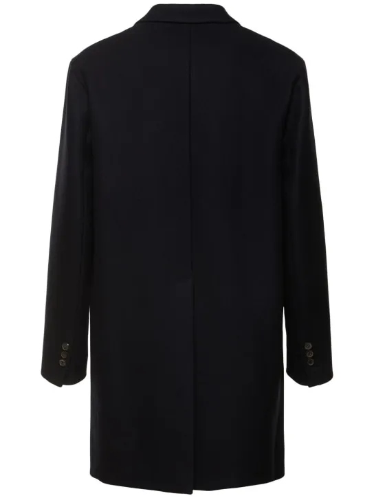 Dsquared2   Felted wool blend soft shoulder coat 