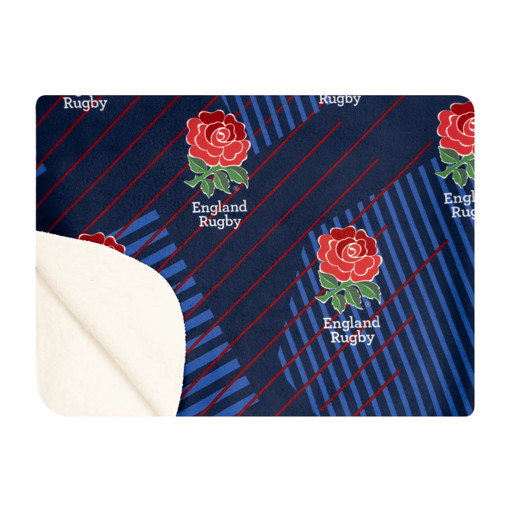 England Rugby Alternate - Luxury Sherpa Fleece Blanket