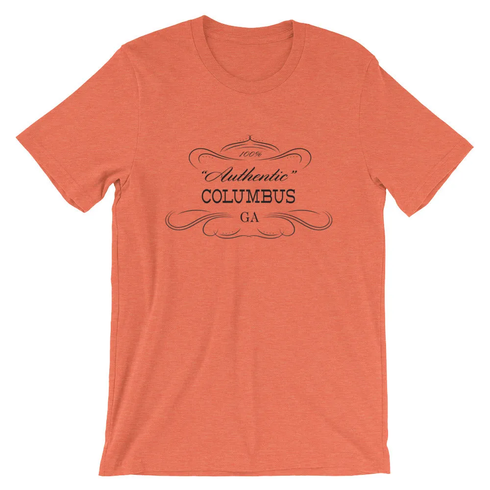 Georgia - Columbus GA - Short-Sleeve Unisex T-Shirt - Authentic