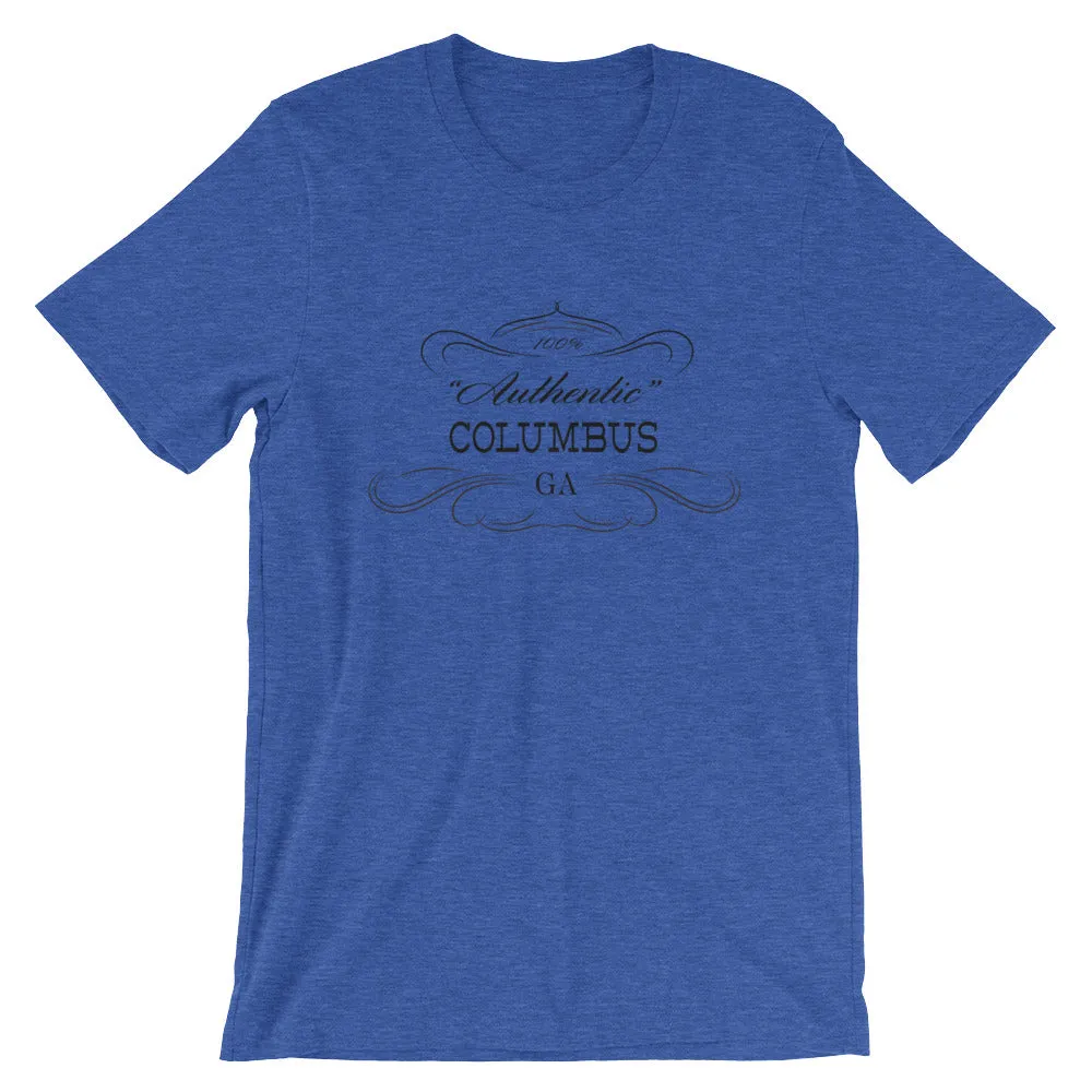 Georgia - Columbus GA - Short-Sleeve Unisex T-Shirt - Authentic