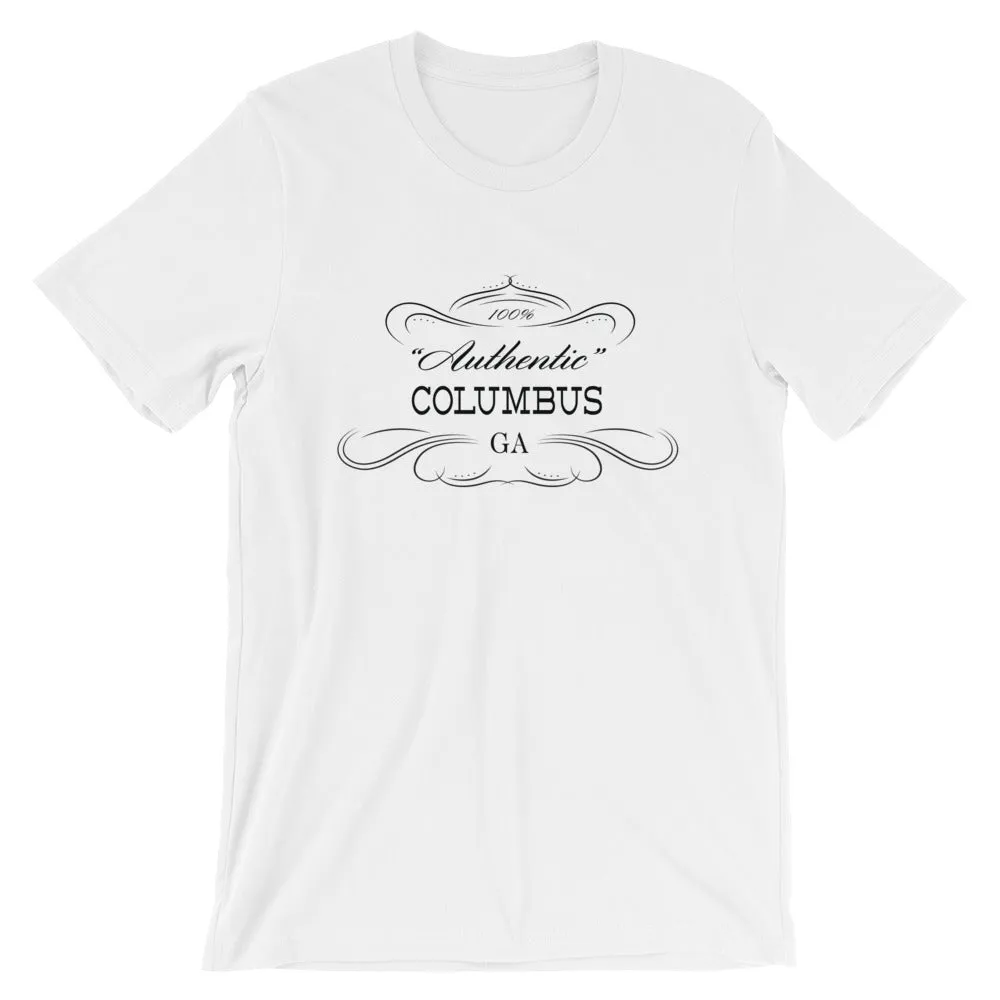 Georgia - Columbus GA - Short-Sleeve Unisex T-Shirt - Authentic