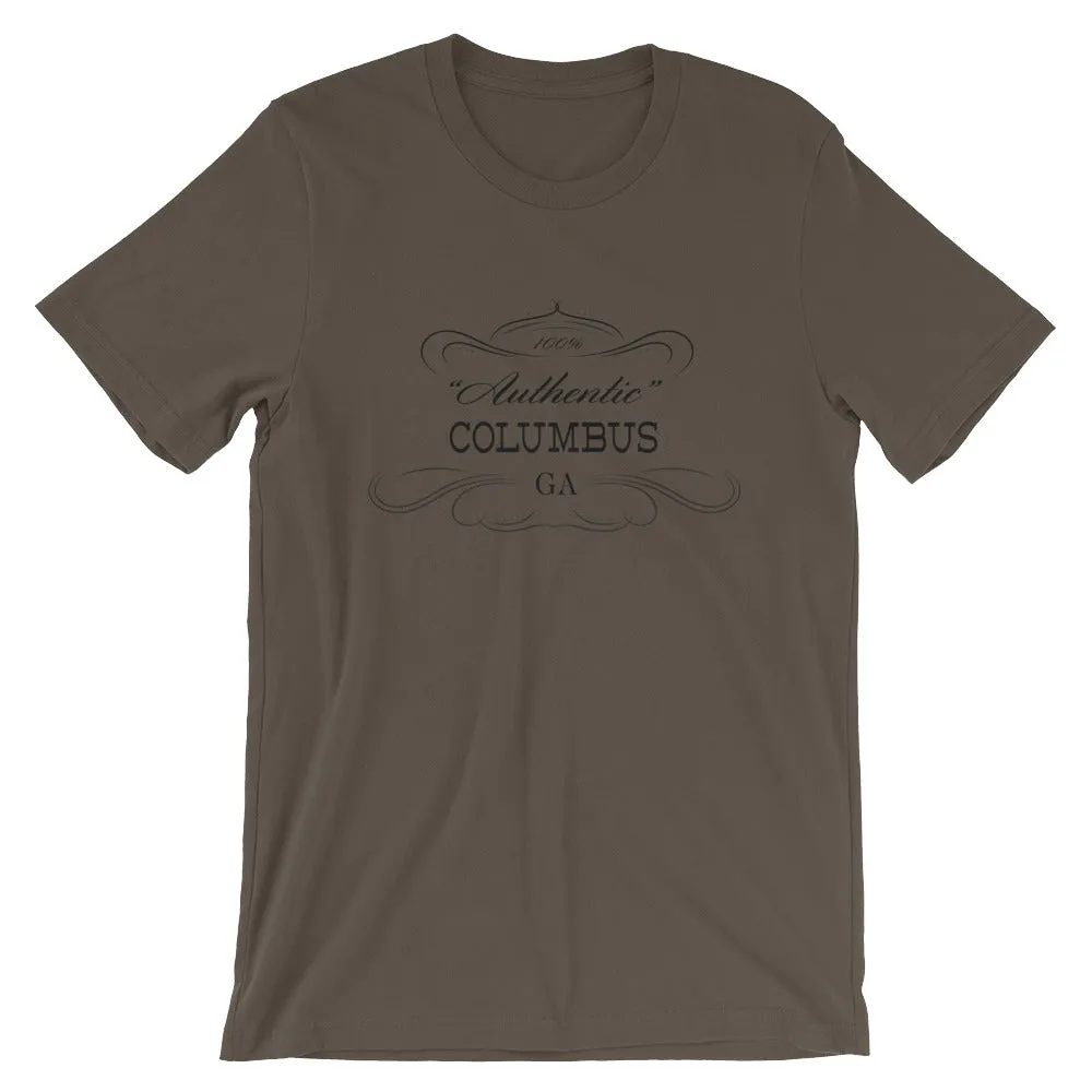 Georgia - Columbus GA - Short-Sleeve Unisex T-Shirt - Authentic