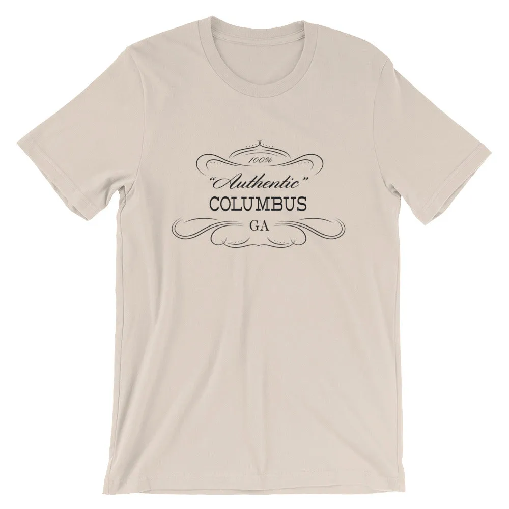 Georgia - Columbus GA - Short-Sleeve Unisex T-Shirt - Authentic