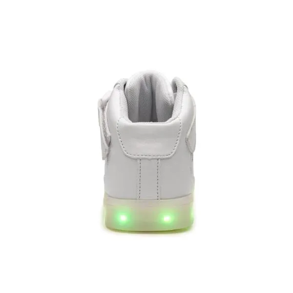 Infants Flash Wear White Hi-Tops