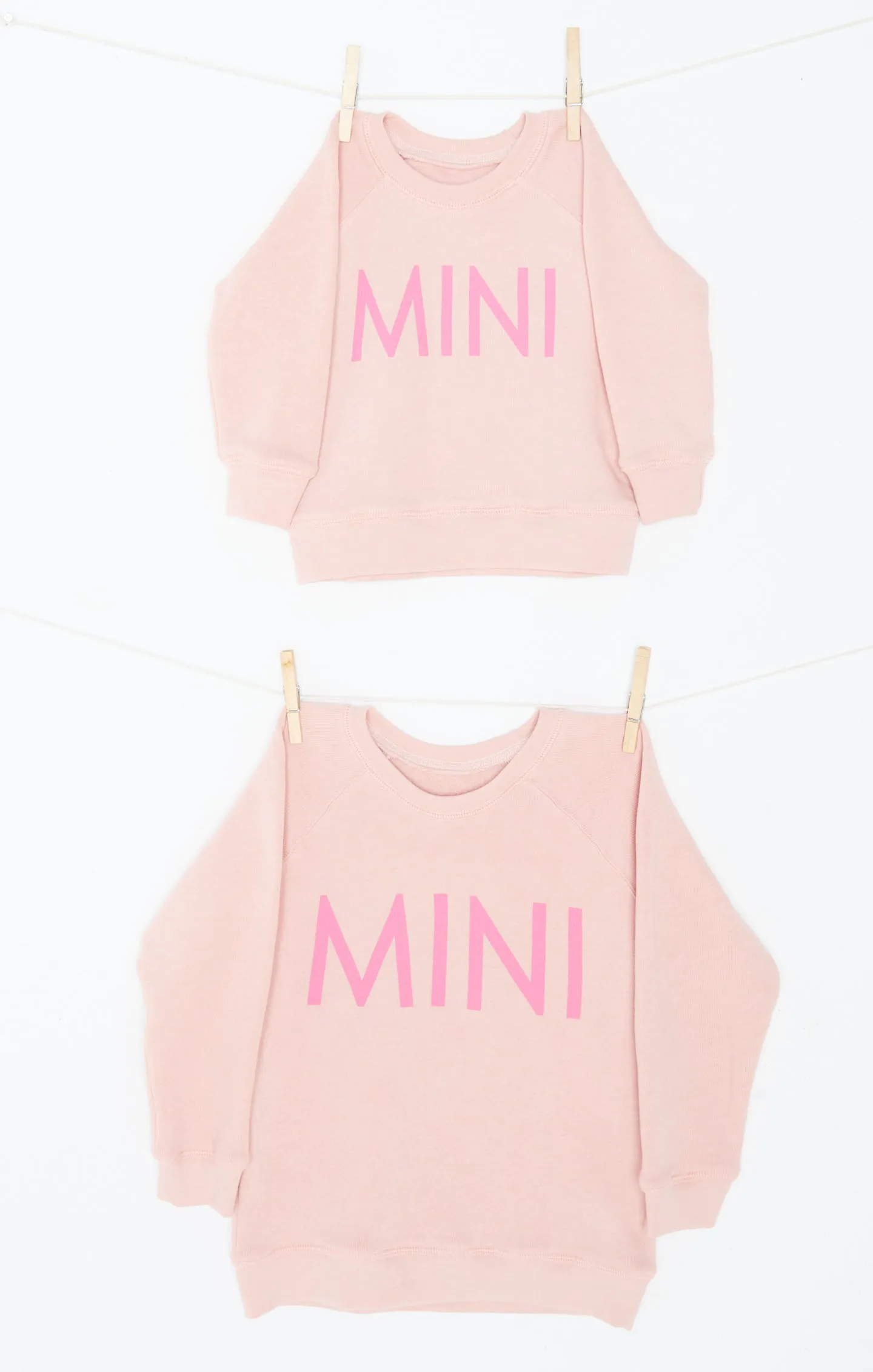 Jack Sweatshirt ~ Pink Mini Graphic