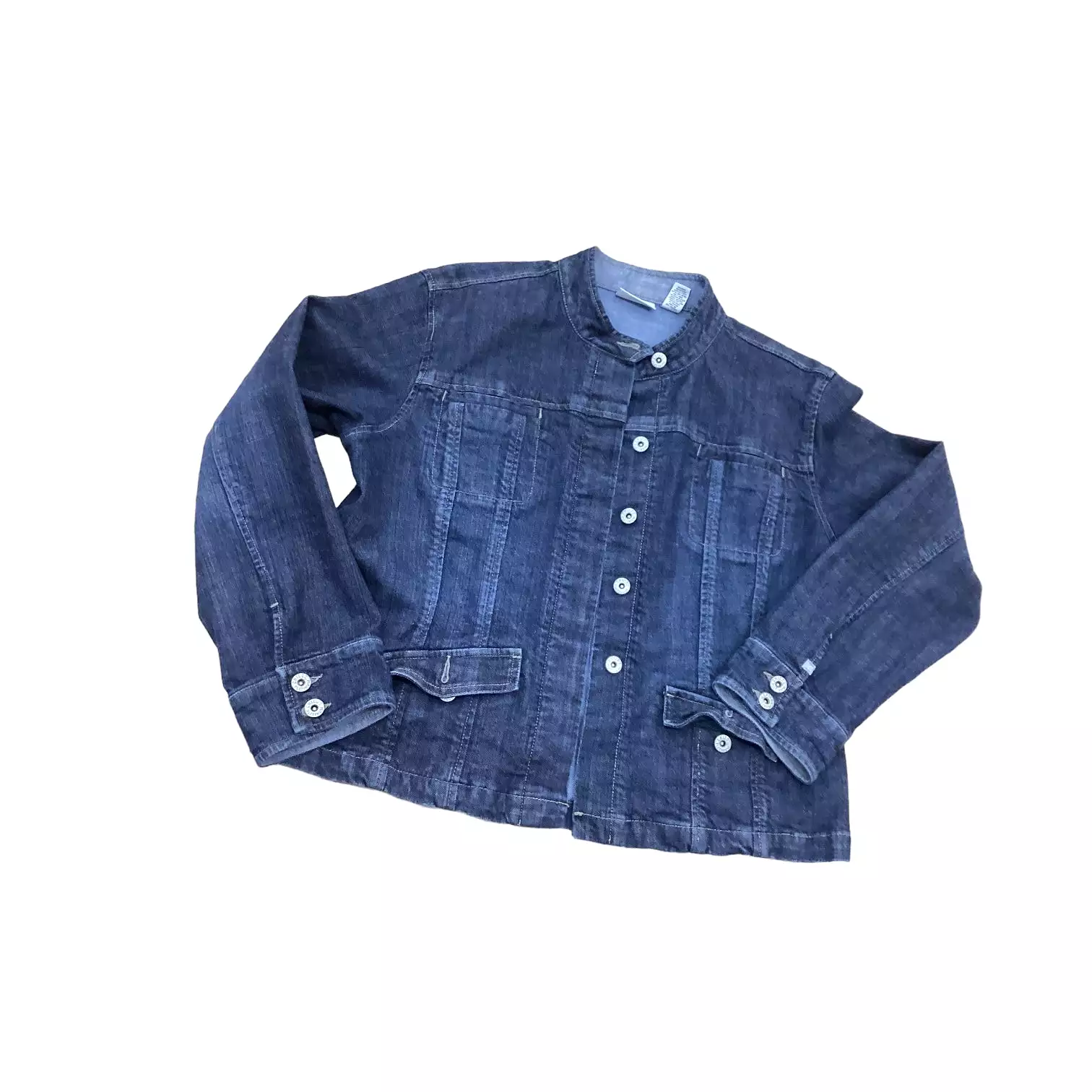 Jacket Denim By Chicos  Size: 2