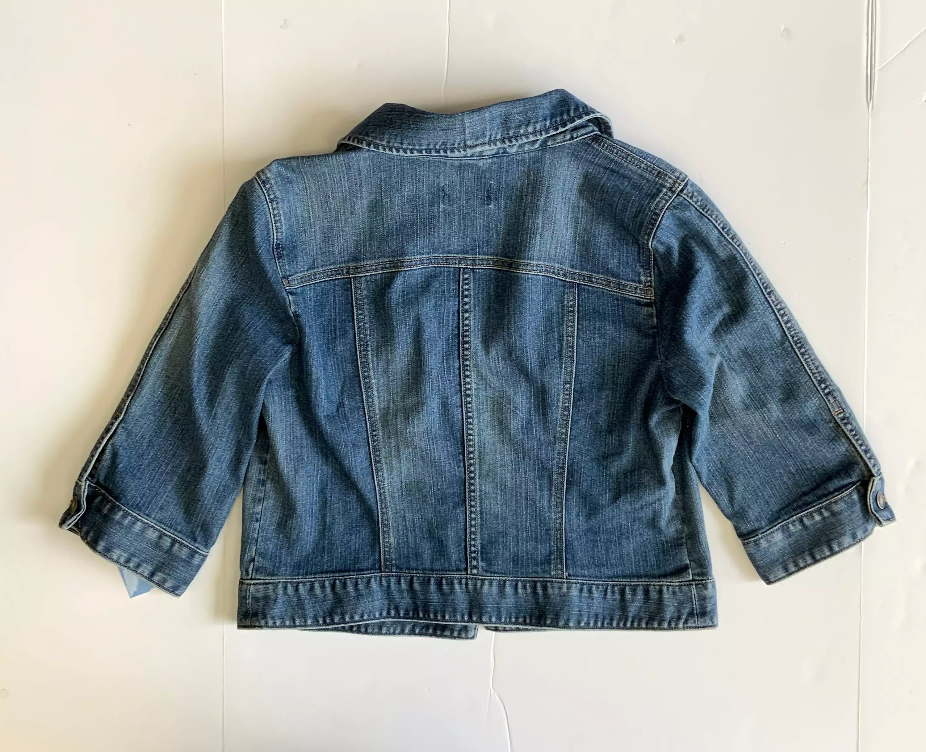 Jacket Denim By Loft  Size: M