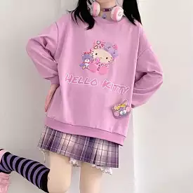 JAPANESE CUTE “HELLO KITTY” SWEATSHIRT BY90020