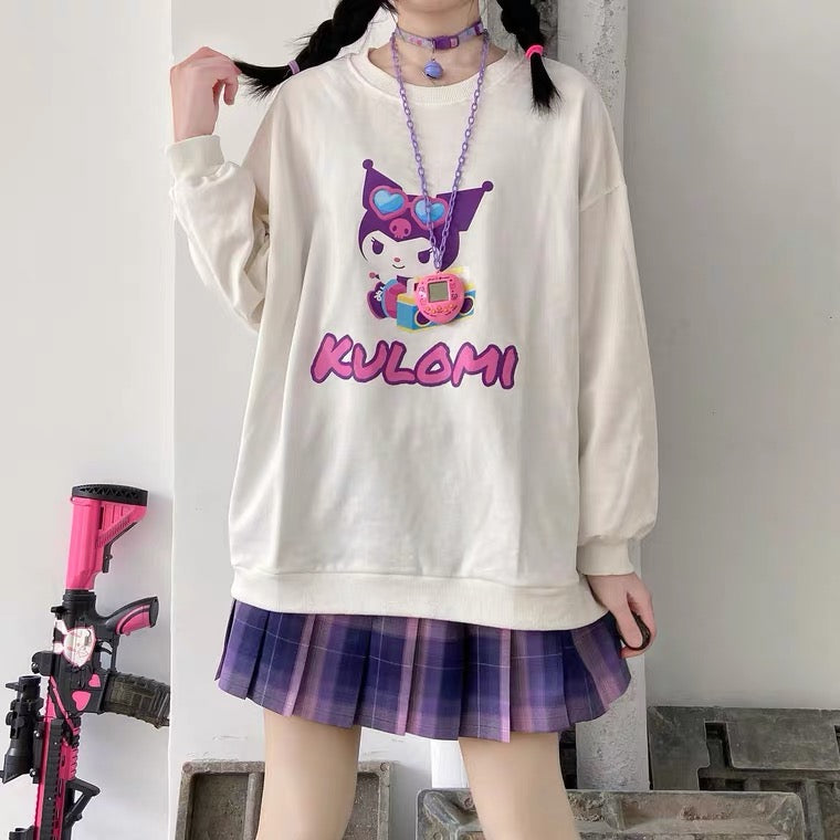 JAPANESE CUTE “KULOMI” SWEATSHIRT BY90119