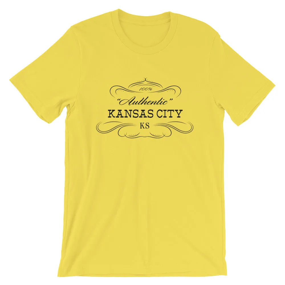 Kansas - Kansas City KS - Short-Sleeve Unisex T-Shirt - Authentic