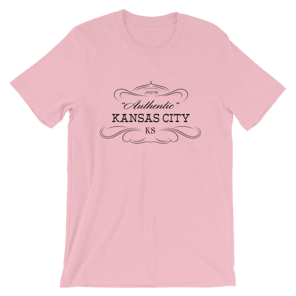 Kansas - Kansas City KS - Short-Sleeve Unisex T-Shirt - Authentic