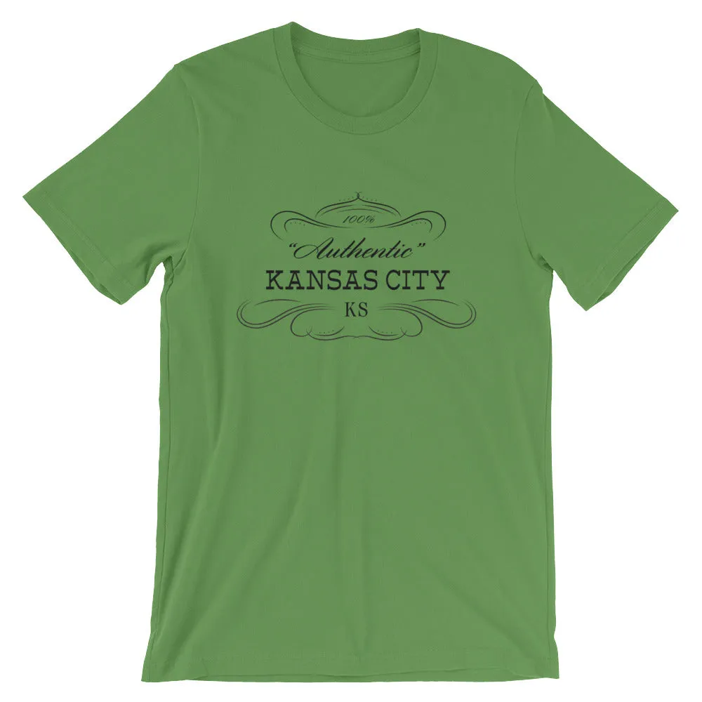 Kansas - Kansas City KS - Short-Sleeve Unisex T-Shirt - Authentic