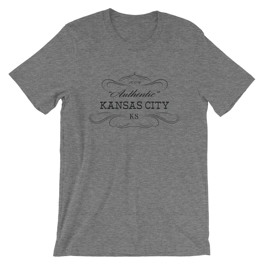 Kansas - Kansas City KS - Short-Sleeve Unisex T-Shirt - Authentic