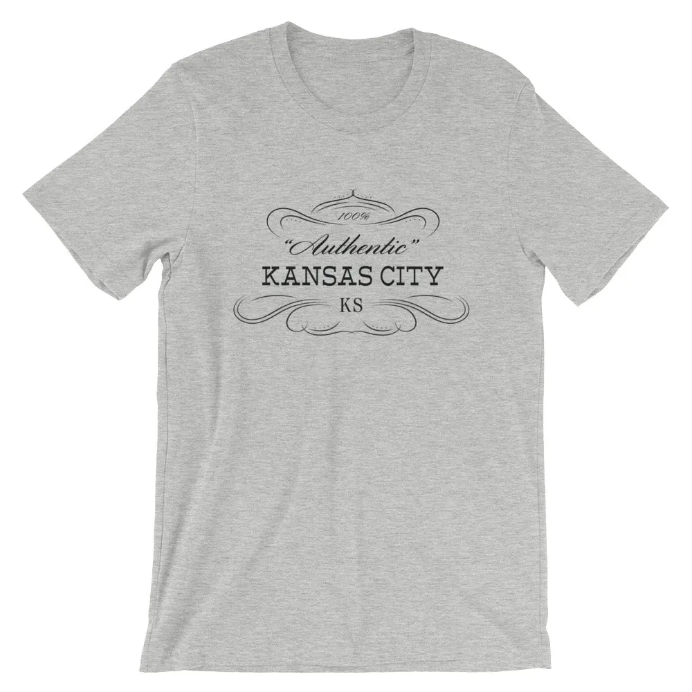 Kansas - Kansas City KS - Short-Sleeve Unisex T-Shirt - Authentic