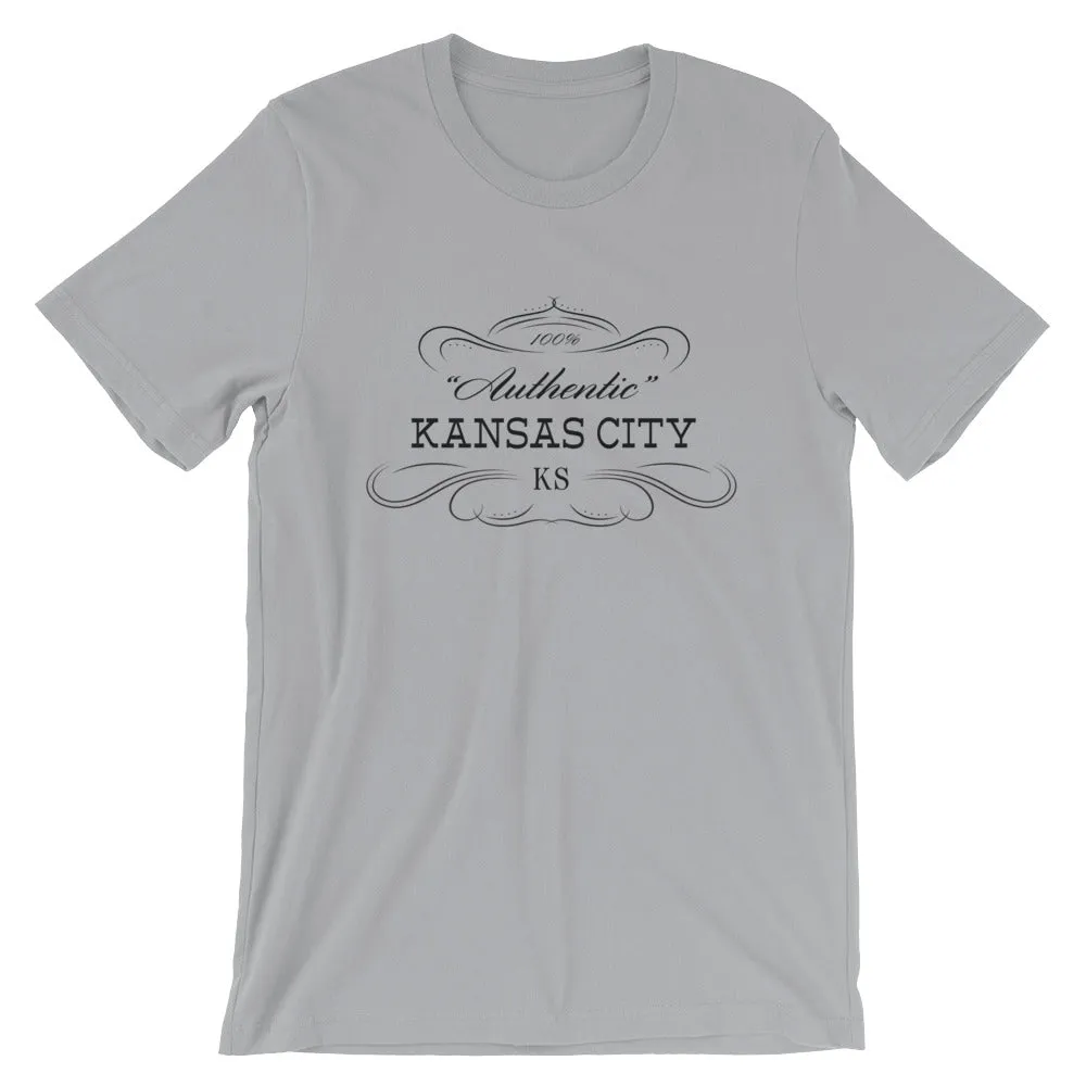 Kansas - Kansas City KS - Short-Sleeve Unisex T-Shirt - Authentic