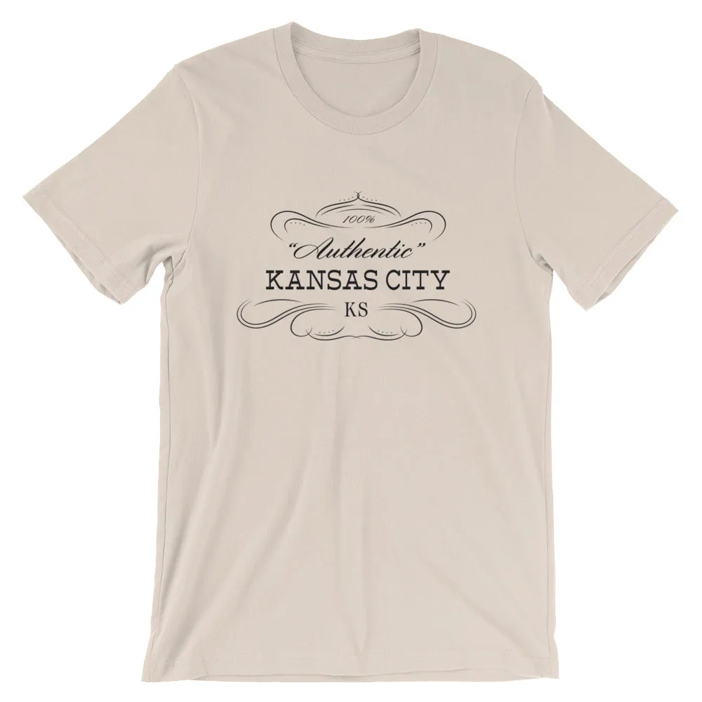 Kansas - Kansas City KS - Short-Sleeve Unisex T-Shirt - Authentic