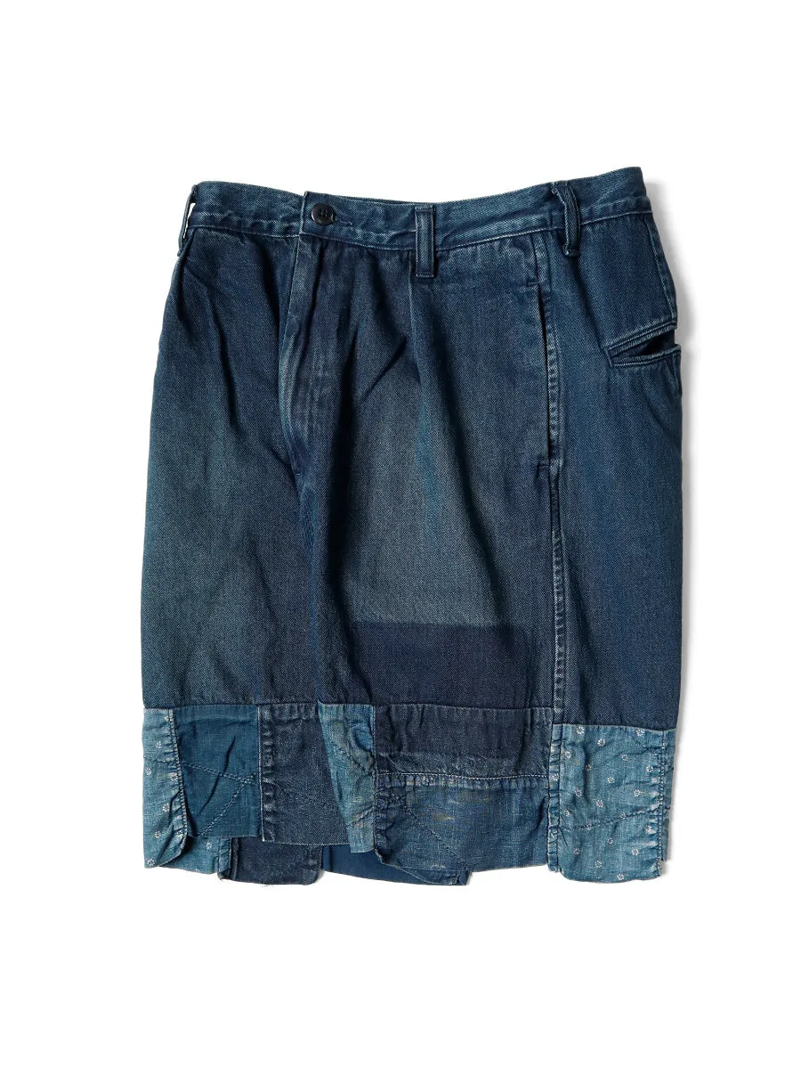 Kapital 10oz IDG x IDG denim shorts (Hütteri make) pants