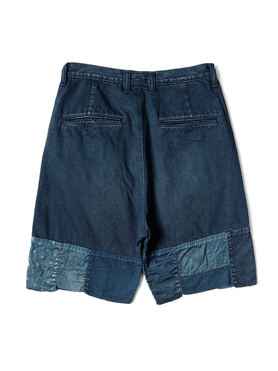 Kapital 10oz IDG x IDG denim shorts (Hütteri make) pants