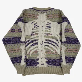 KAPITAL SKELETON KNIT SWEATER