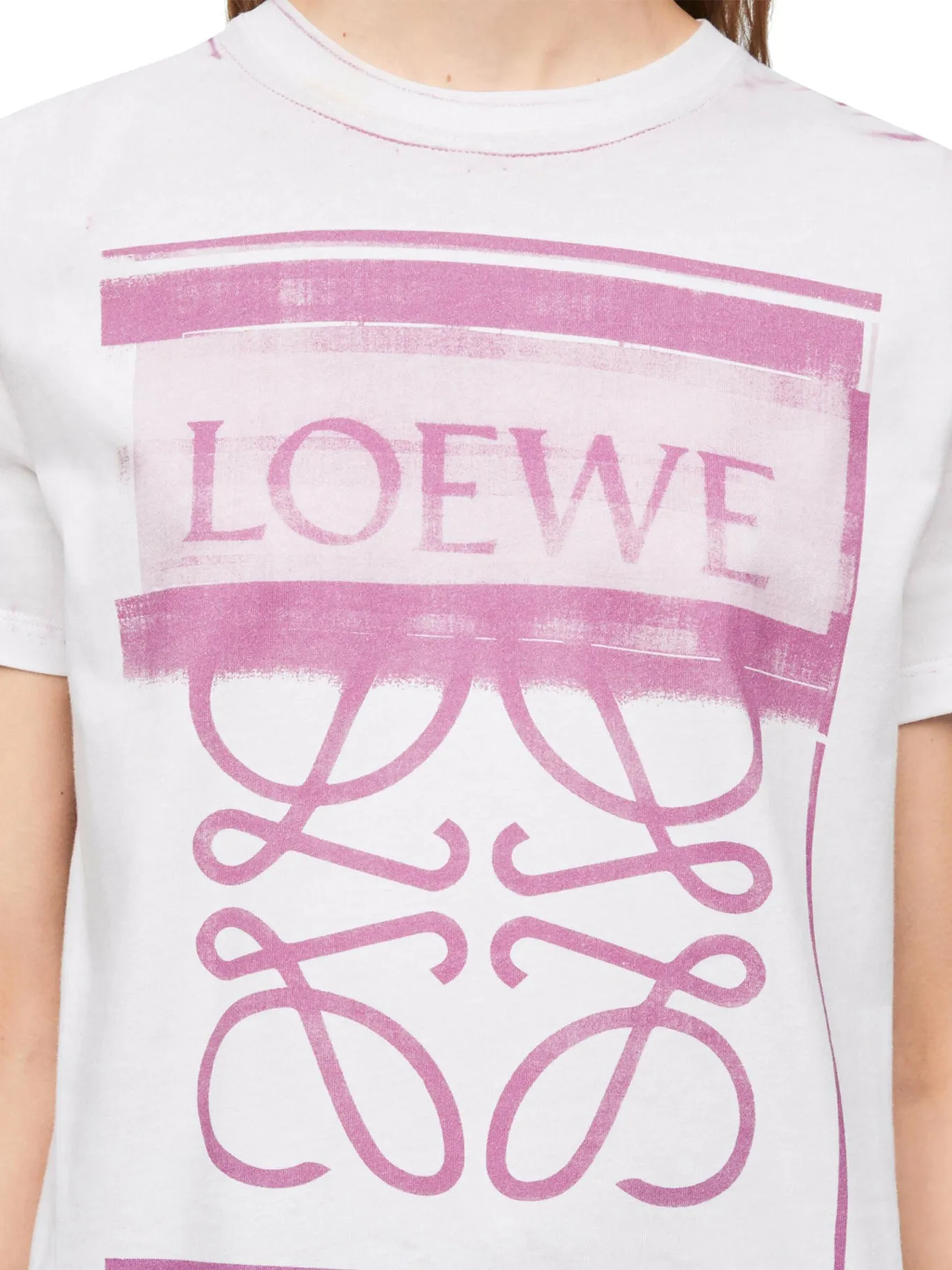 LOEWE ANAGRAM PRINTED T-SHIRT