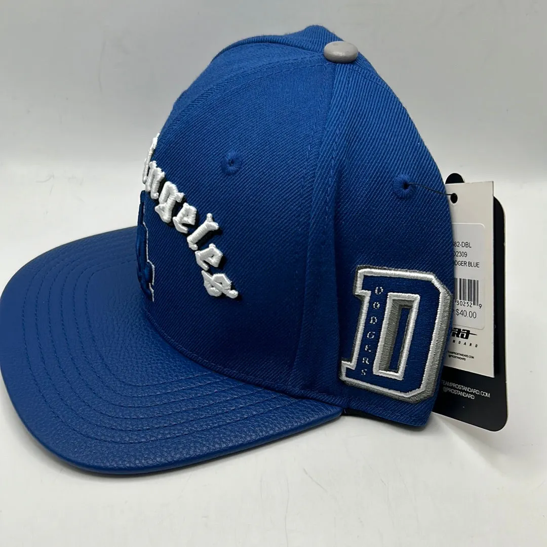 Los Angeles Dodgers MLB Pro Standard Genuine Merchandise 2020 World Championship and D Dodgers Side Patches Royal Blue Snapback