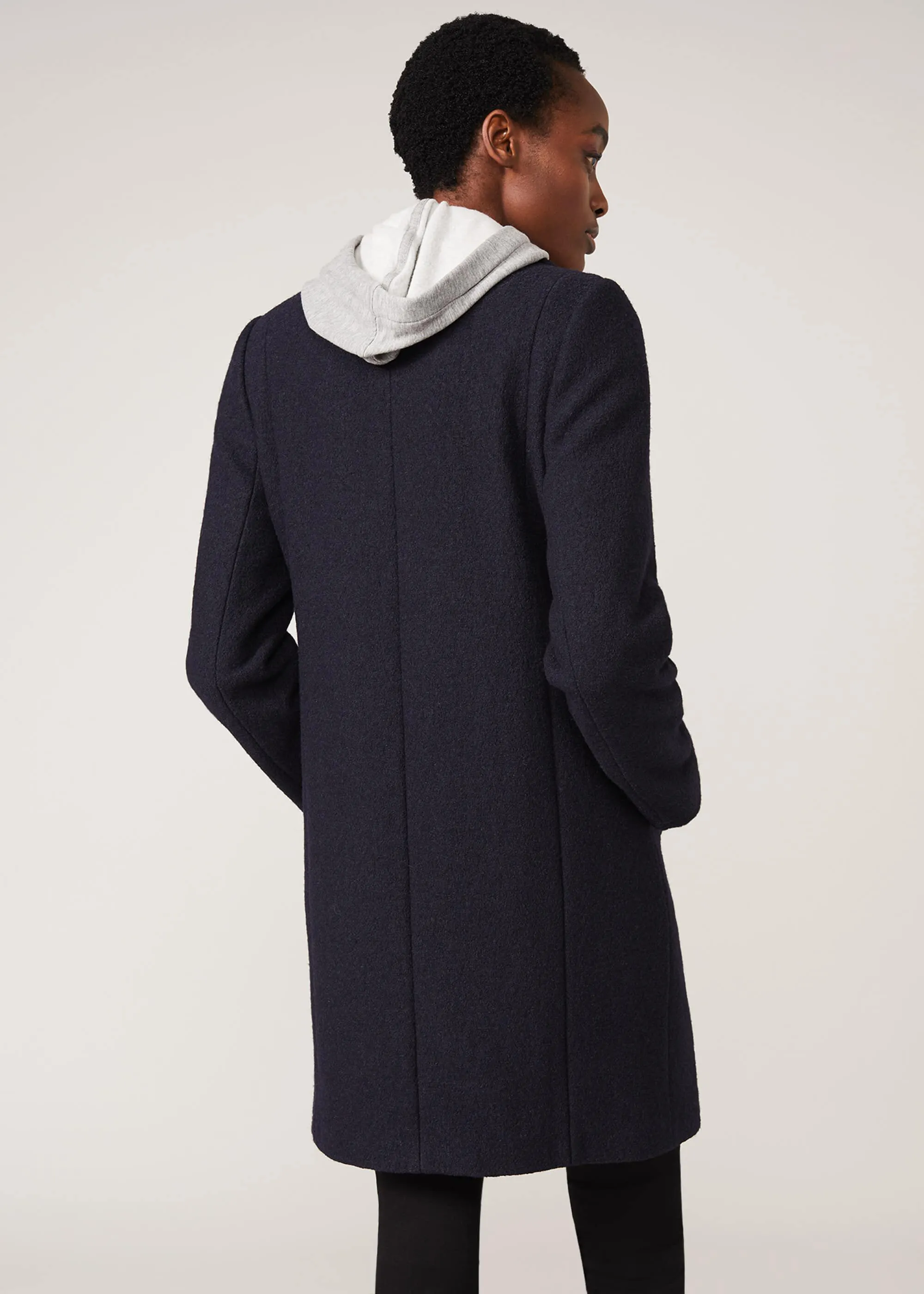 Lucine Double Breasted Wool Coat