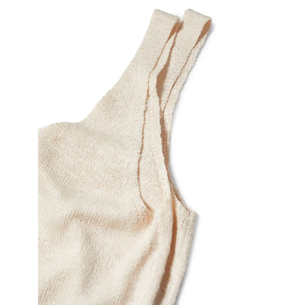 Mango Double-V Sweater Tank