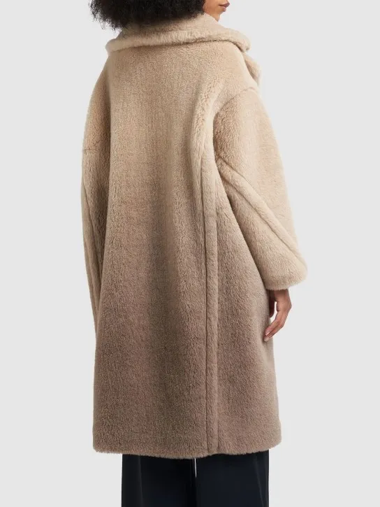 Max Mara   Gatto wool blend long coat 