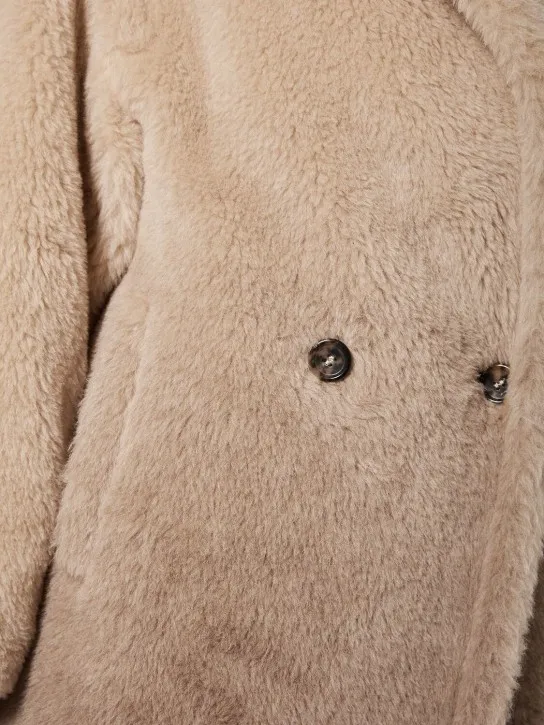 Max Mara   Gatto wool blend long coat 