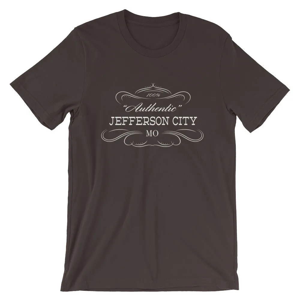 Missouri - Jefferson City MO - Short-Sleeve Unisex T-Shirt - Authentic