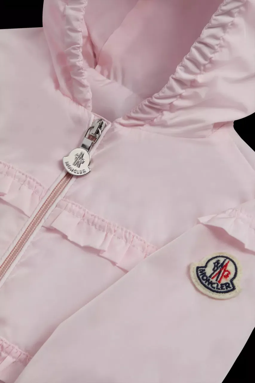 Moncler Hiti Giubbotto Jacket in Pink