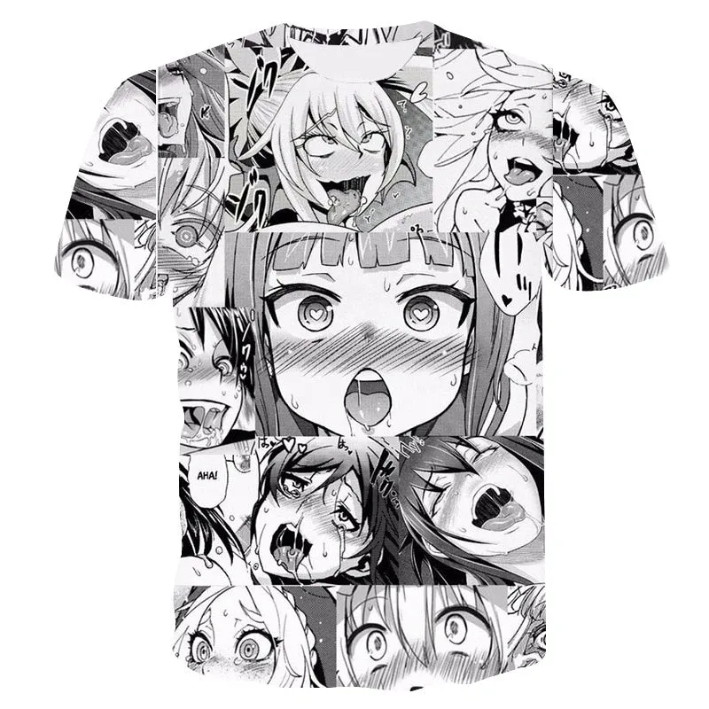 Newest t shirt men anime 3d T-shirt Funny T Shirts Hip Hop Tee Casual Top Short Sleeve tshirt  Mens Clothes Vintage Clothing