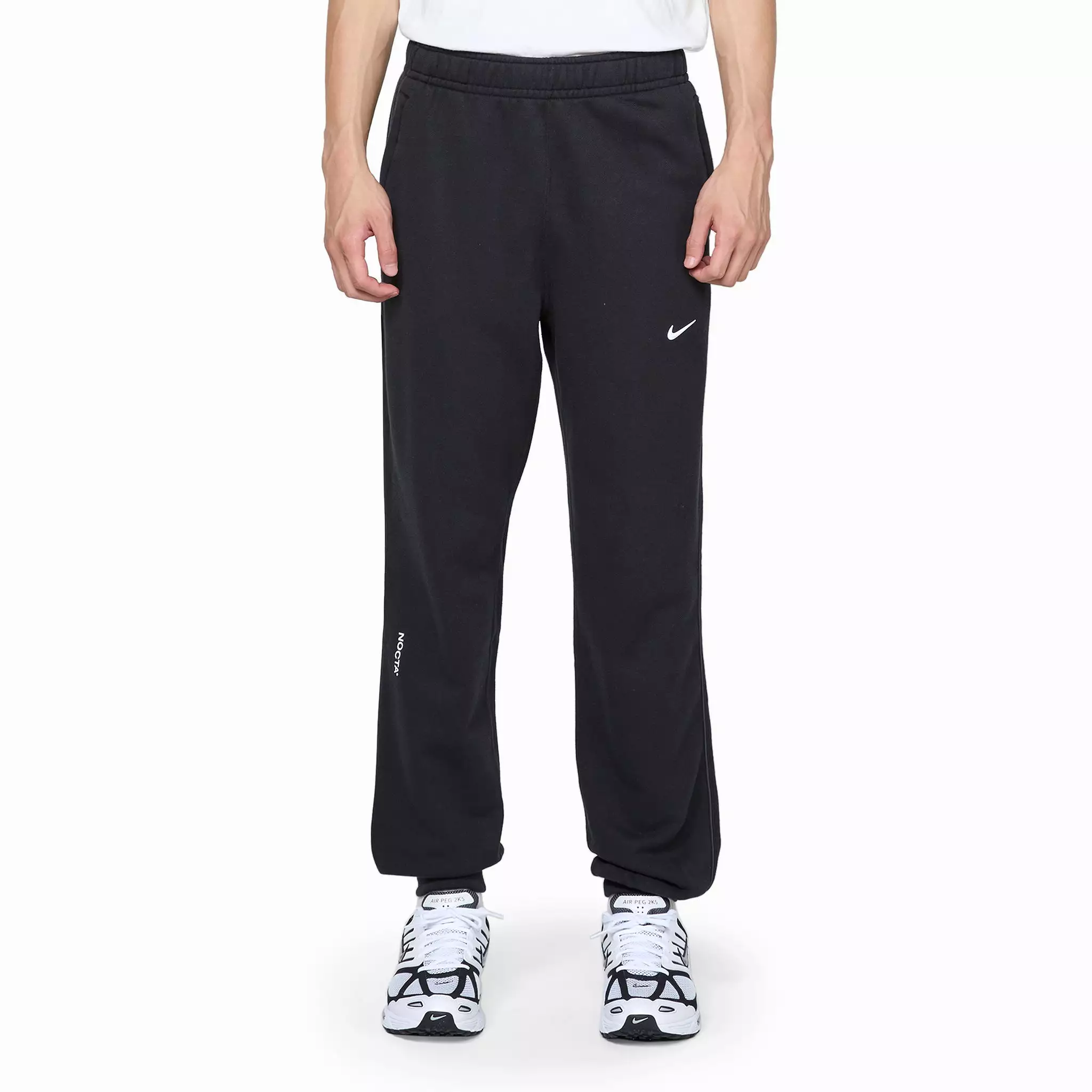 NOCTA Fleece Pant Black | Black | White