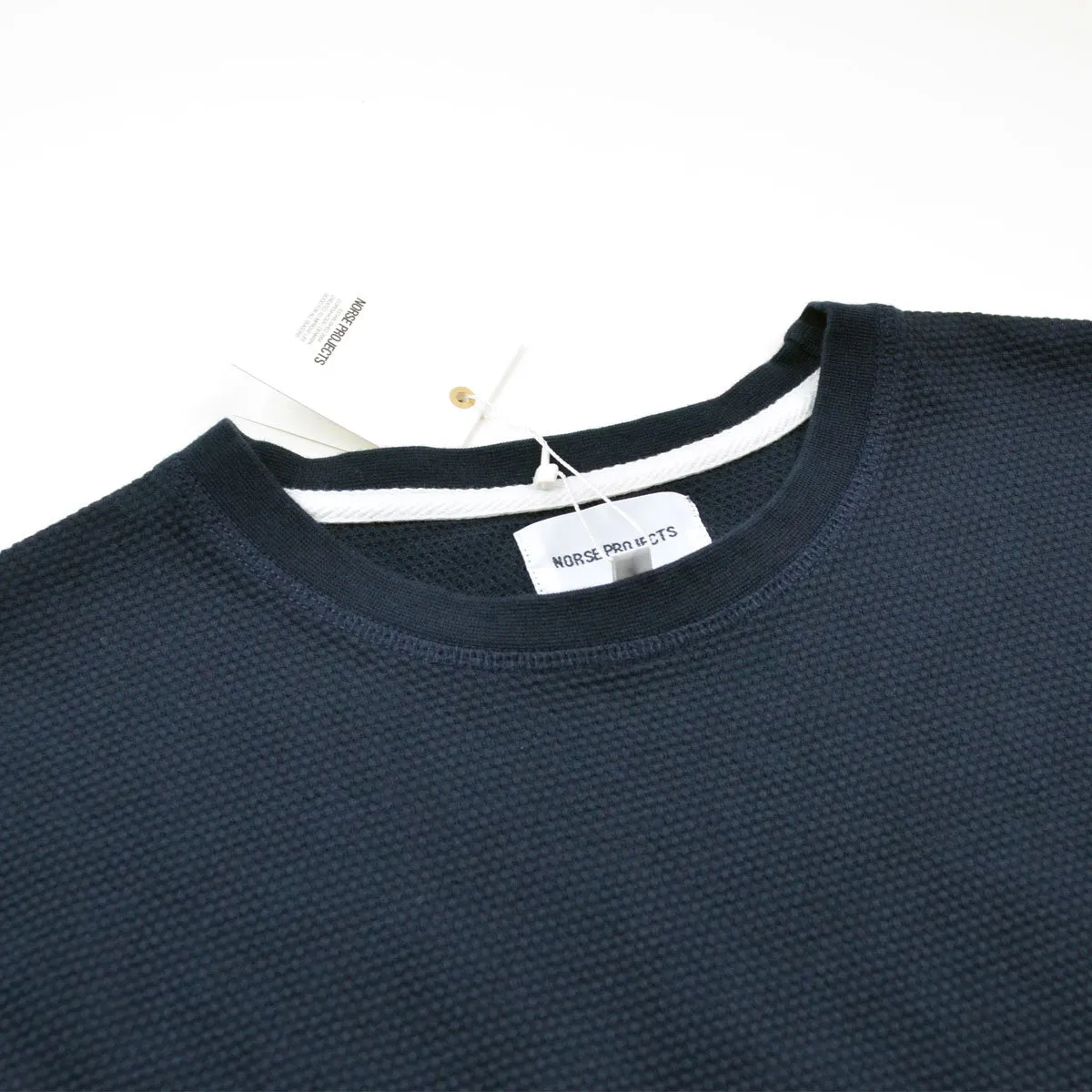 Norse Projects - Niels Bubble T-shirt - Dark Navy